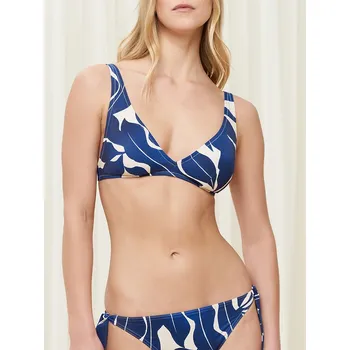 Dámské plavky Plavky Triumph Blau/ Weiß 9691649 38D-Cup