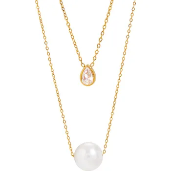 Náhrdelník Dvojitý náhrdelník ANNABELLE Gold