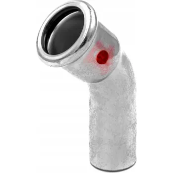 Fitinka C-STEEL lisovací koleno MxF 45° - 18 vnitřní - vnější, uhlíková ocel