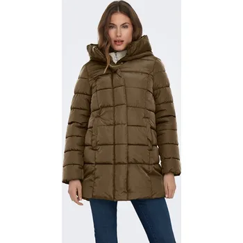 Dámská vesta Bunda ONLY Khaki 3234625 S