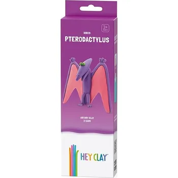 Dřevěná hračka Hey Clay Dinosauři Pterodaktyl