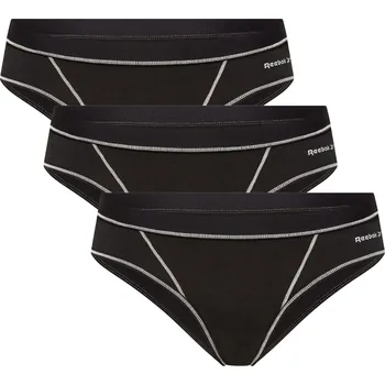 Dámské spodní prádlo Kalhotky Reebok 3pk Black 6848642 12 (M)