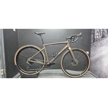 Jízdní kolo Specialized Diverge Expert Carbon - TEST BIKE Satin Burnt Gold Metallic / Black Liquid Metal 56