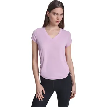 Oblečení a móda Tričko DKNY Pink Lavender 1224517 10 (S)