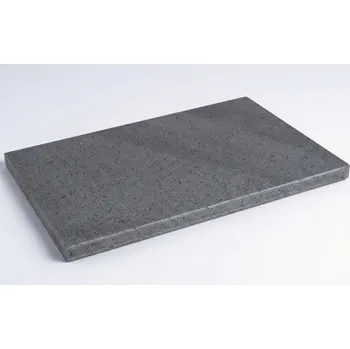Grilovací rošt KamenyNaGril Lávový grilovací kámen 60x40 cm Tloušťka kamene: 2cm, Varianta: pouze kámen L604002/0