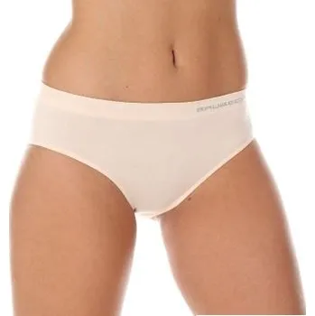 Kalhotky Dámské bezešvé kalhotky Brubeck Wool Comfort Barva Nude, Velikost XL