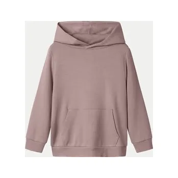 Dámská mikina NAME IT Mikina 13238731 Fialová Regular Fit 80