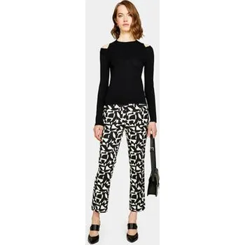 Dámský svetr Sisley Svetr 1B7YM104G Černá Slim Fit XS