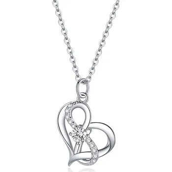 Náhrdelník Dámský stříbrný náhrdelník ROSALEE Ag 925