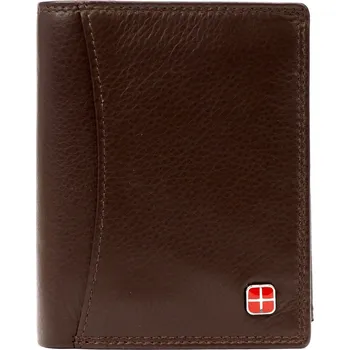 Peněženka Pánská kožená peněženka Albatross MW09 Z hnědá