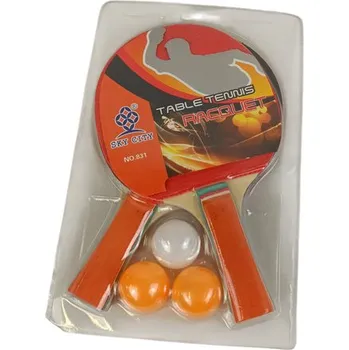 LEVNO Sada na stolní tenis 2 pálky + 3 míčky Nové