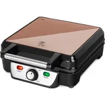 BERLINGERHAUS Vaflovač na 4 vafle Rosegold Metallic Line BH-9452