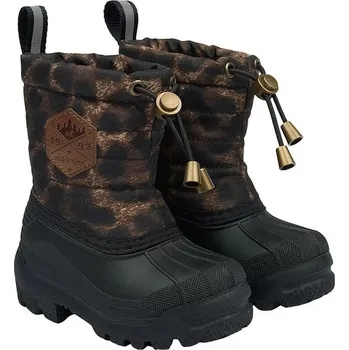 Dívčí kozačky Boty mikk-line Braun/ Schwarz 6382088 24