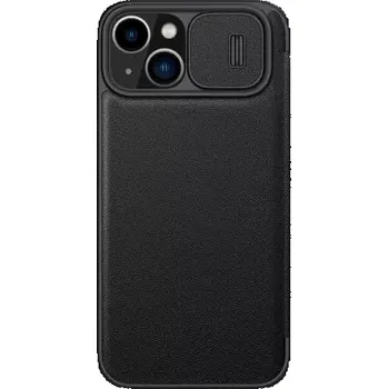 Pouzdro na mobilní telefon Nillkin Qin Book PRO Cloth Pouzdro pro Apple iPhone 14 Plus Classic černá (6902048249097)