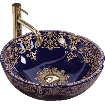 Umyvadlo Rea Umyvadlo na desku Marina Blue