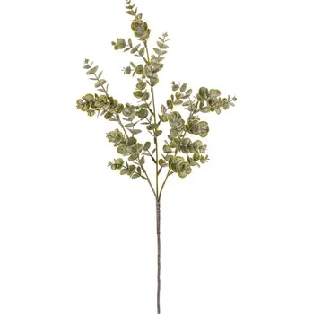umělá květina Autronic Eukalyptus - umělý trs, ojíněný, barva zelená, sada 8 ks