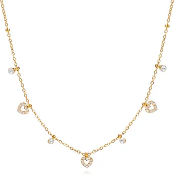 Náhrdelník Náhrdelník HEARTS Gold
