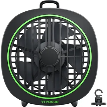 Domácí ventilátor VIVOSUN AeroWave D4, 4” Grow Tent Clip Fan with Detachable Hook