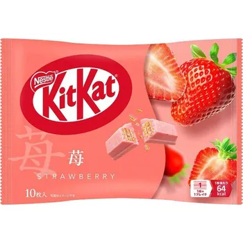 Čokoládová tyčinka KitKat Mini Strawberry 113g