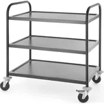 Servírovací vozík - černý | Hendi 811320