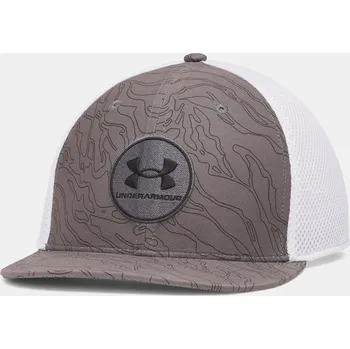 Kšiltovka Under Armour Pánská kšiltovka M Drive Mid STR 1389887-025 Šedá M/L