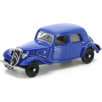 autíčko Citroen 11AL 1938 modrý 1:87 - Norev Citroen 11AL - kovový model