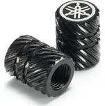 YAMAHA Hliníková čepička ventilku se vzorem šroubovice - sada Barva: Černá