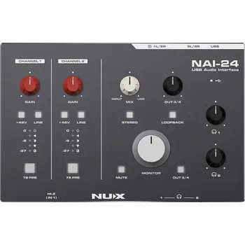 Nux NAI-24 USB zvuková karta (Jako nové)