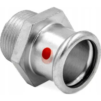 Fitinka C-STEEL lisovací přechod F243, 88,9 - 3" závit venkovní, uhlíková ocel