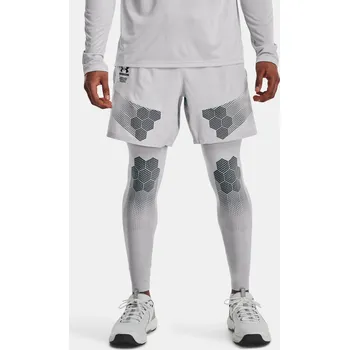 Pánské kraťasy Under Armour Pánské kraťasy UA Storm Armourprint Wov 1370416-014 Šedá SM