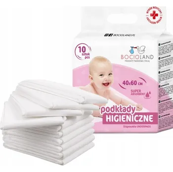 toaleta pro psa BocioLand Absorpční hygienické podložky 40x60 cm 10 ks