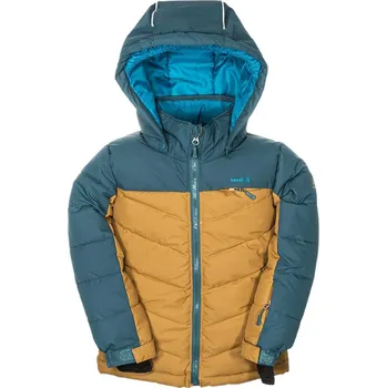 Chlapecká bunda Kamik Petrol/ Hellbraun 8090906 92