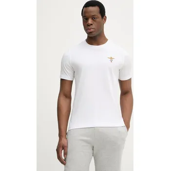 Bavlněné tričko Aeronautica Militare TS1580UJ00372 bílá 00A, vel. XXL