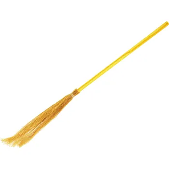 WIKY Čarodějnické koště zlaté, 90 cm