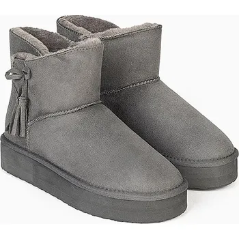 Dámské kozačky Boty ISLAND BOOT Grau 2462293 38