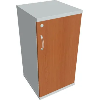 Policová skříň Skříň dveřová SZ 2 40 01 P (pravá) Zámek jednoduchý - TŘEŠEŇ , ŠEDÁ