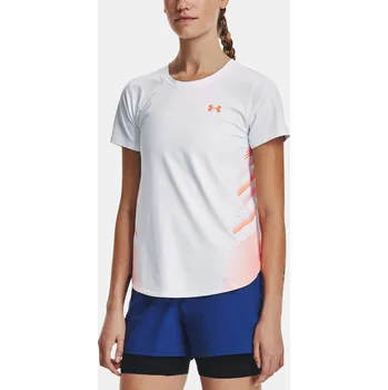 Dámské tričko Under Armour Dámské tričko UA Iso-Chill Laser Tee II 1376818-100 Bílá MD