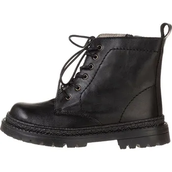 Dívčí kozačky lamino Schwarz 7805685 29