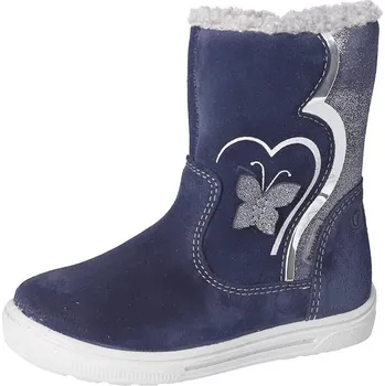 Dívčí kozačky Ricosta Dunkelblau/ Silber 6184949 27