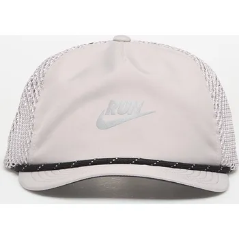 Kšiltovka Kšiltovka Nike Pro Dri-FIT Unstructured Swoosh Run Cap College Grey/ Anthracite/ Reflective Silv M/L