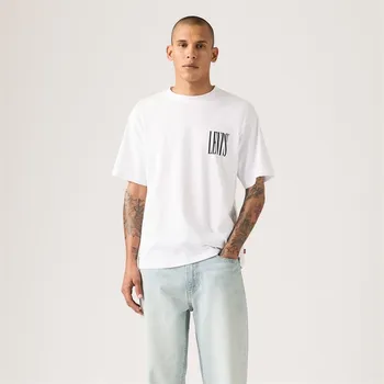 Pánské tričko Tričko Levis White 7592778 XL