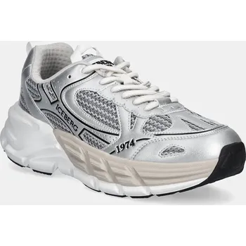 Pánské tenisky Sneakers boty Iceberg ICB-ONE IU17060O stříbrná SLV, EUR 43