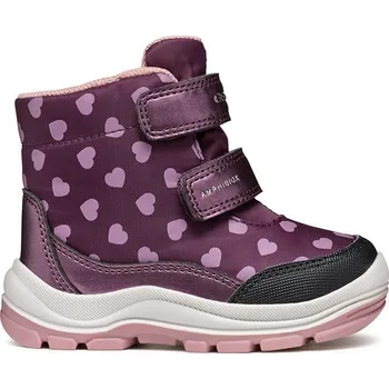 Dívčí kozačky Geox Violett/ Rosa 9550390 27