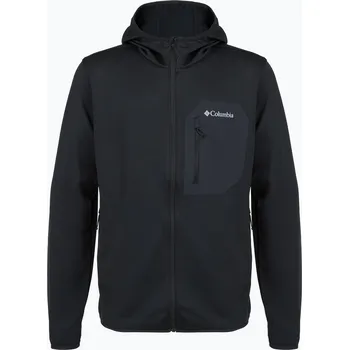 Pánské oblečení Pánská trekingová mikina Columbia Tall Heights Hdd Grid Fleece Full Zip black