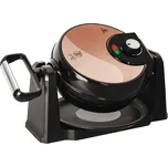 BERLINGERHAUS Otočný vaflovač na 4 vafle se stojanem Rosegold Metallic Line BH-9451