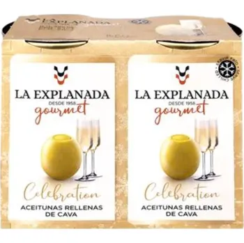 oliva La Explanada Gourmet Celebration Plněné Cavou 350g
