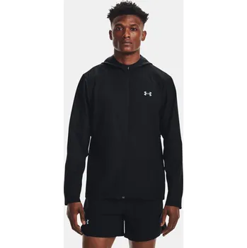 Pánská vesta Under Armour Pánská bunda UA STORM Run Hooded Jacket 1365620-001 Černá XL