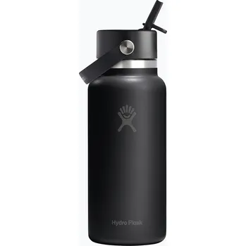 Termo láhev Hydro Flask Wide Flex Straw 946 ml black