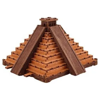 Dětské zboží WOODEN CITY 3D dřevěné puzzle Escape room: Mayská pyramida 184 dílků