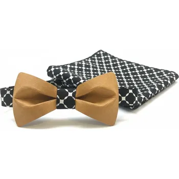 Motýlek Pánský motýlek Eman s kapesníčkem do saka , elegant